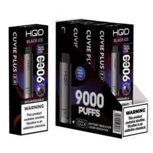 HQD Cuvie Plus 2.0 Disposable Vape 9000 Puffs - Best Vape Kits UAE