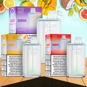 Pod Salt Pearl Pro 10000 Puffs Disposable Vape - Best Vape Kits Uae