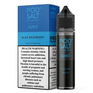 Pod Salt Subo Blue Raspberry 3mg/50ml