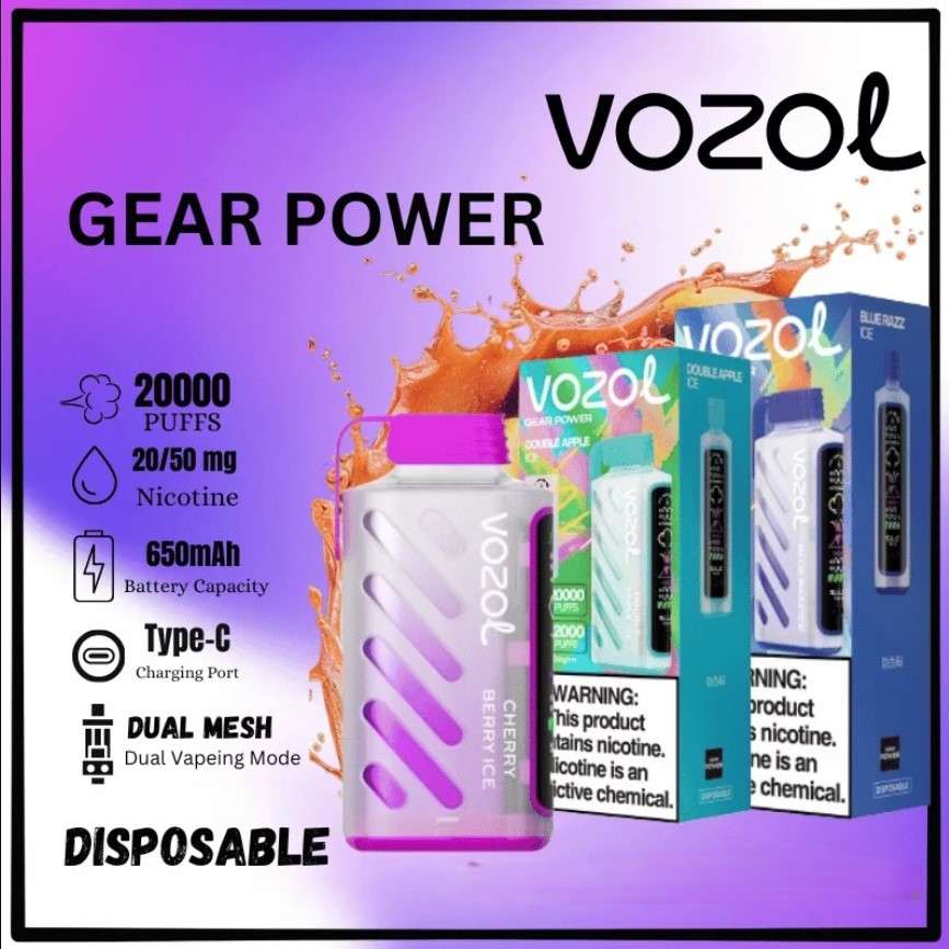 VOZOL Gear Power 20000 Puffs Disposable Vape