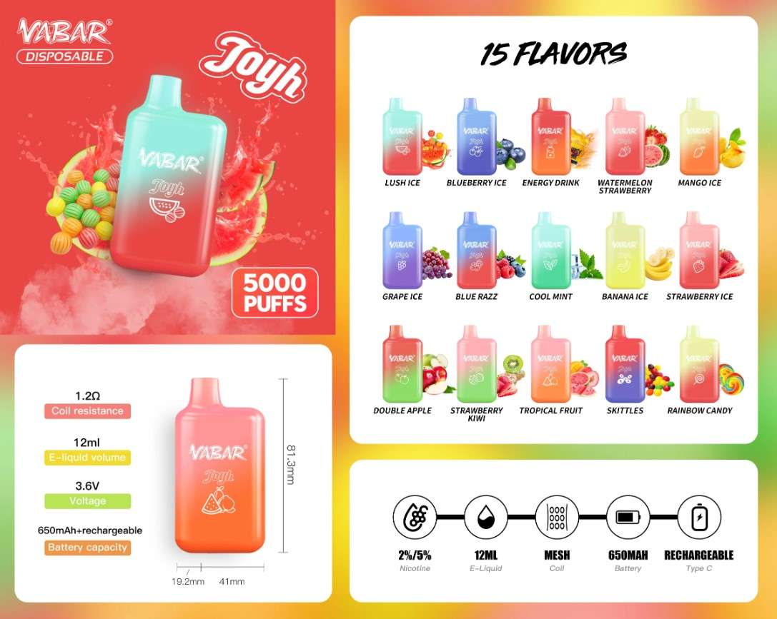 Vabar Joyh 5000 Puffs