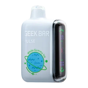 White Gummy Ice Geek Bar Pulse